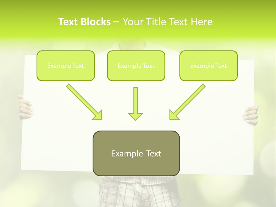 Advert Hold Environment PowerPoint Template