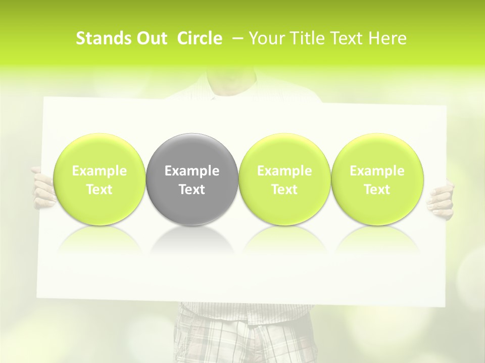 Advert Hold Environment PowerPoint Template
