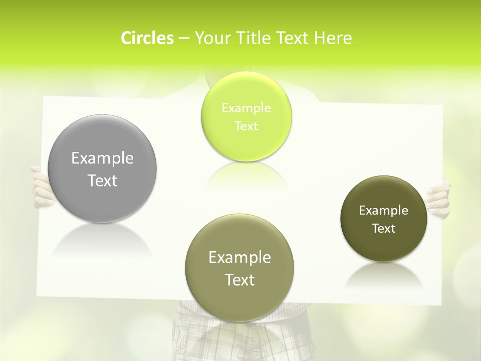 Advert Hold Environment PowerPoint Template