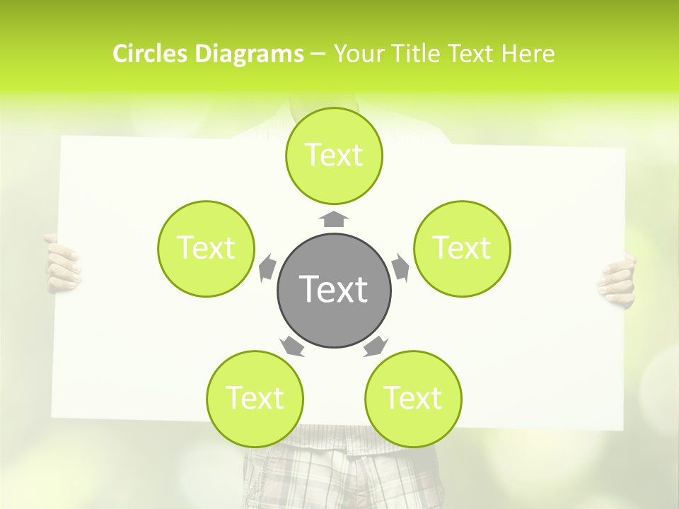 Advert Hold Environment PowerPoint Template
