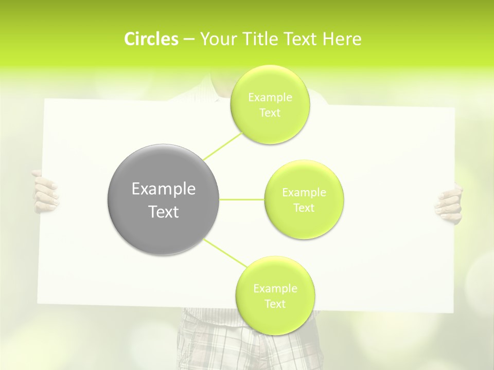 Advert Hold Environment PowerPoint Template