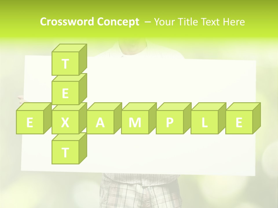 Advert Hold Environment PowerPoint Template
