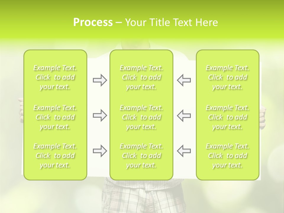 Advert Hold Environment PowerPoint Template