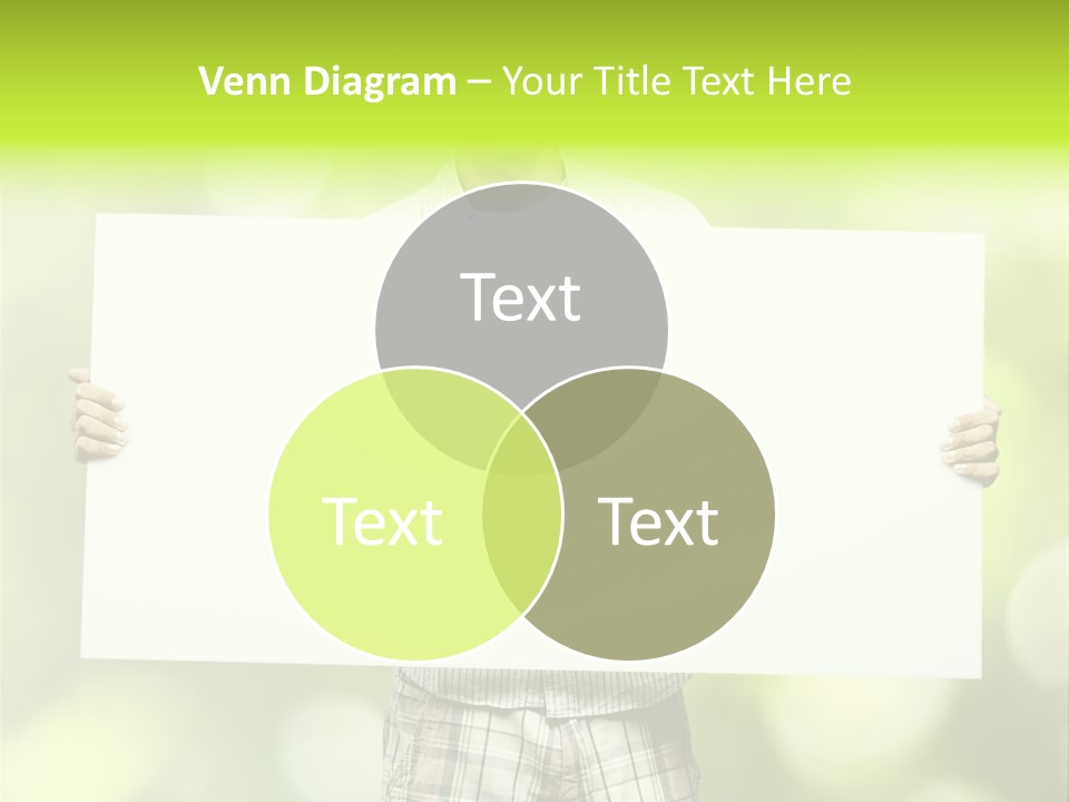 Advert Hold Environment PowerPoint Template