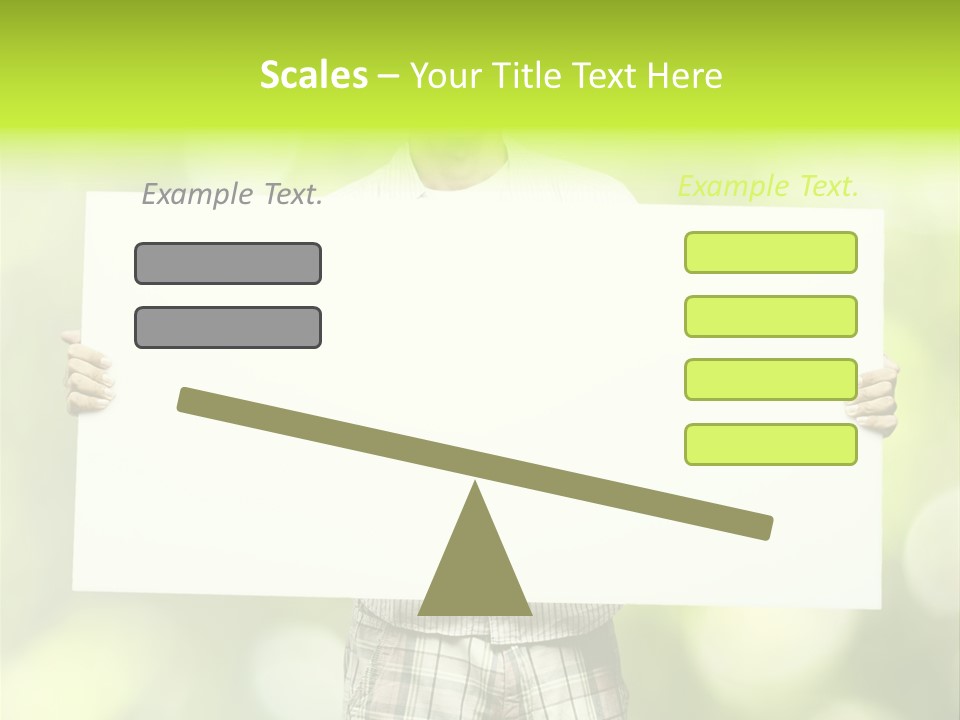 Advert Hold Environment PowerPoint Template