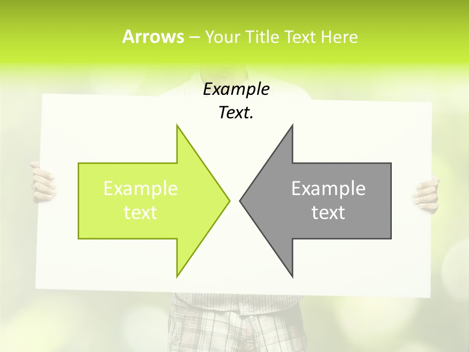 Advert Hold Environment PowerPoint Template