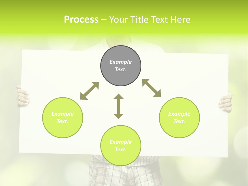 Advert Hold Environment PowerPoint Template