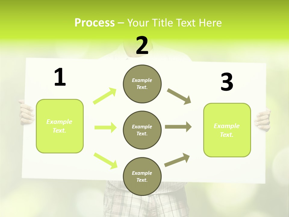 Advert Hold Environment PowerPoint Template