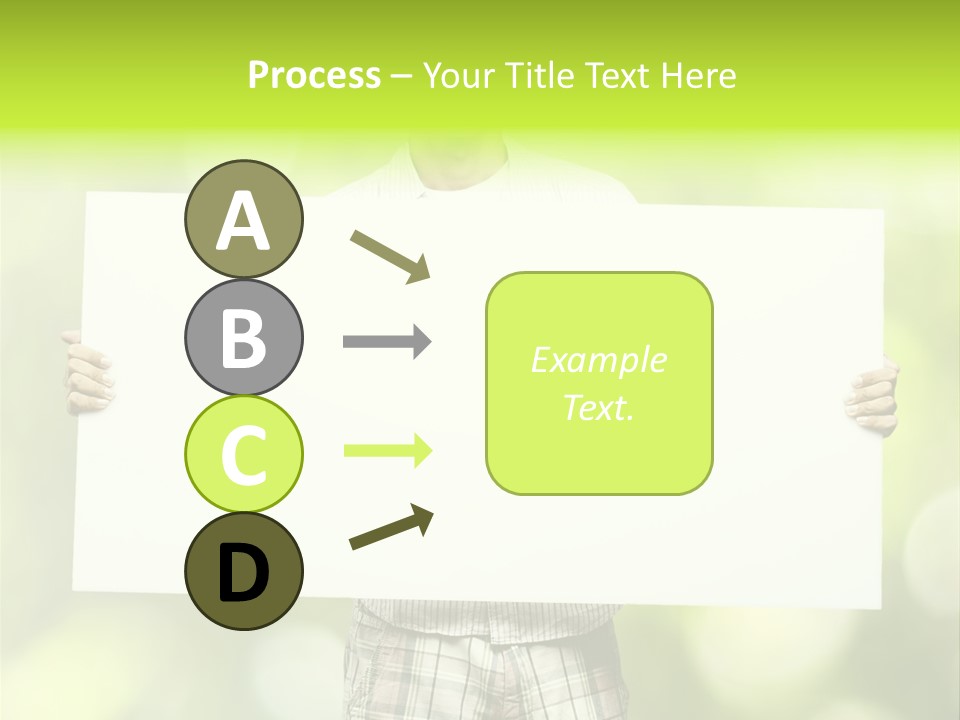 Advert Hold Environment PowerPoint Template