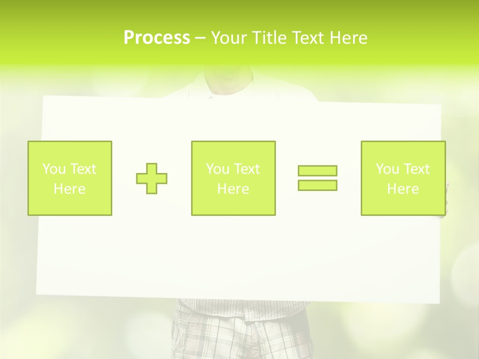 Advert Hold Environment PowerPoint Template