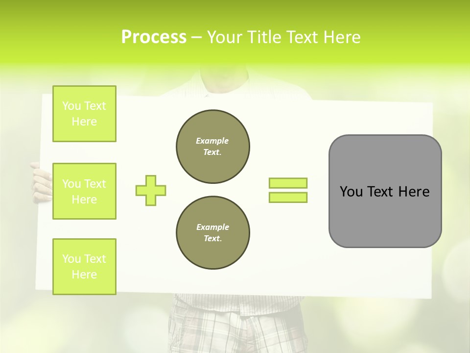 Advert Hold Environment PowerPoint Template
