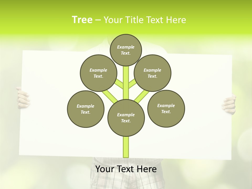 Advert Hold Environment PowerPoint Template