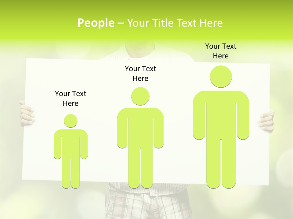 Advert Hold Environment PowerPoint Template