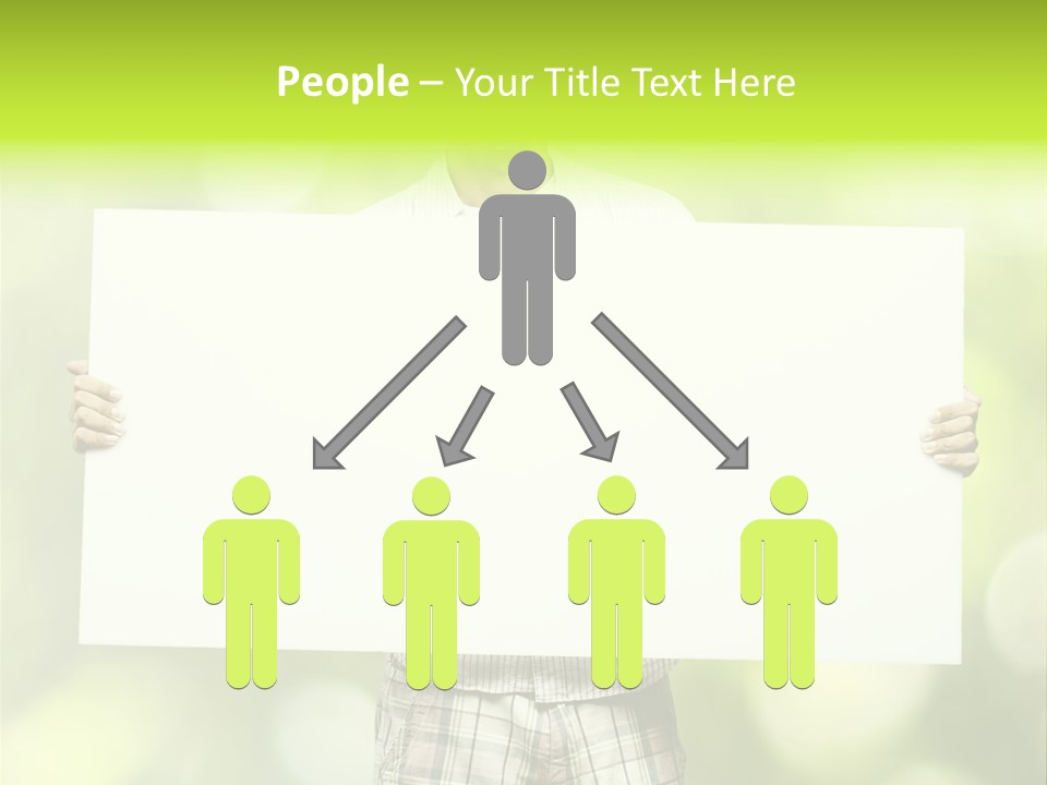 Advert Hold Environment PowerPoint Template