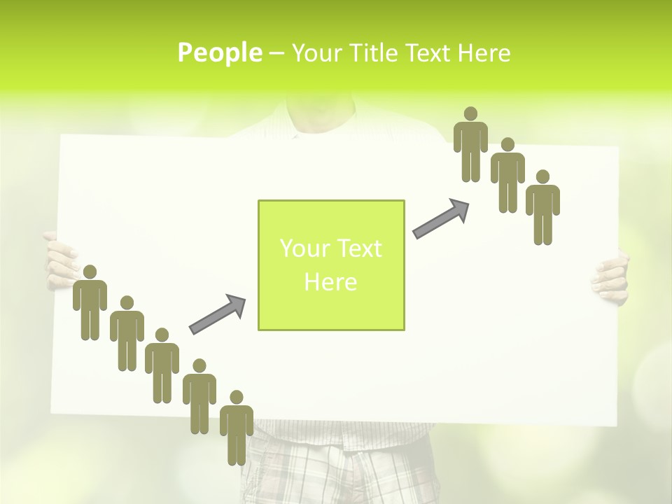 Advert Hold Environment PowerPoint Template