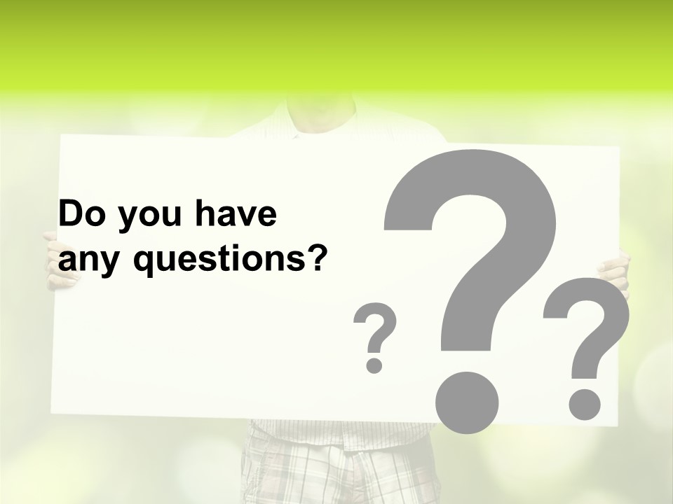 Advert Hold Environment PowerPoint Template