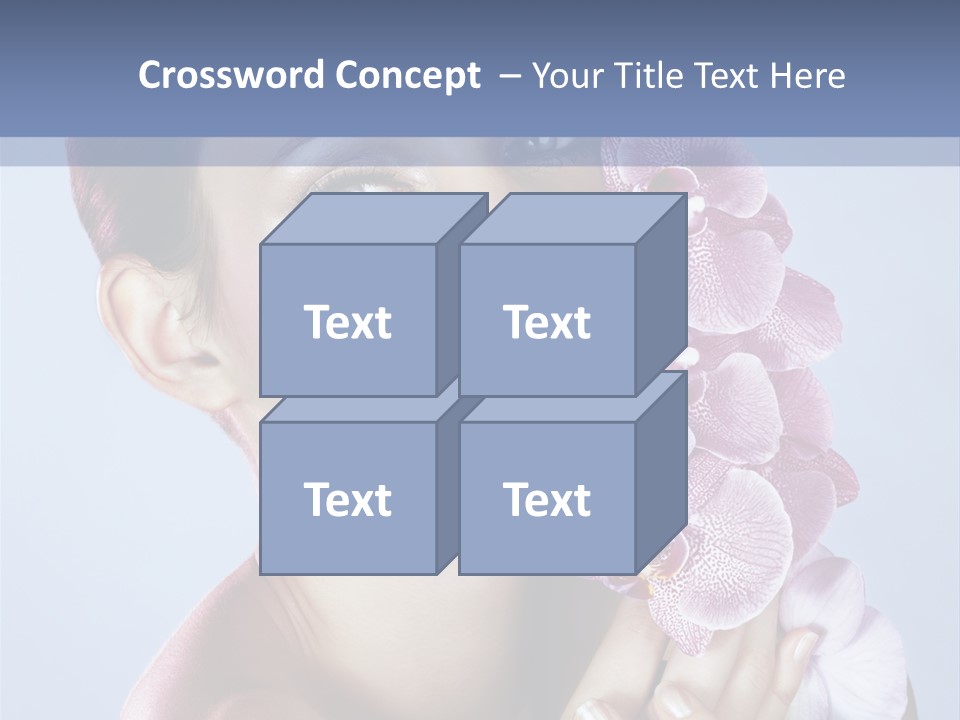 Holding Hand Freshness PowerPoint Template