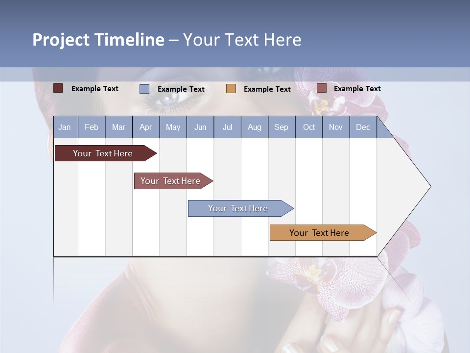 Holding Hand Freshness PowerPoint Template
