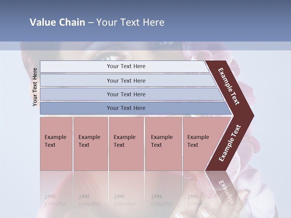 Holding Hand Freshness PowerPoint Template