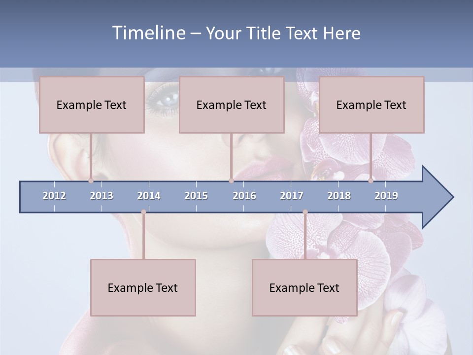 Holding Hand Freshness PowerPoint Template
