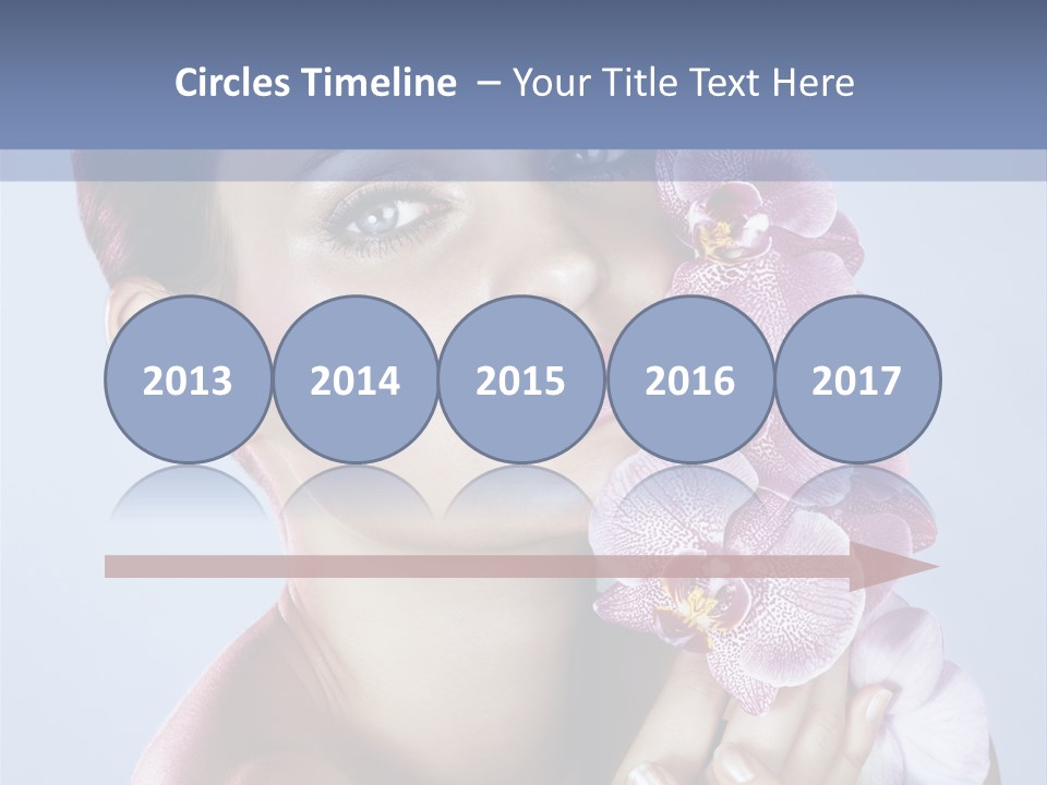 Holding Hand Freshness PowerPoint Template