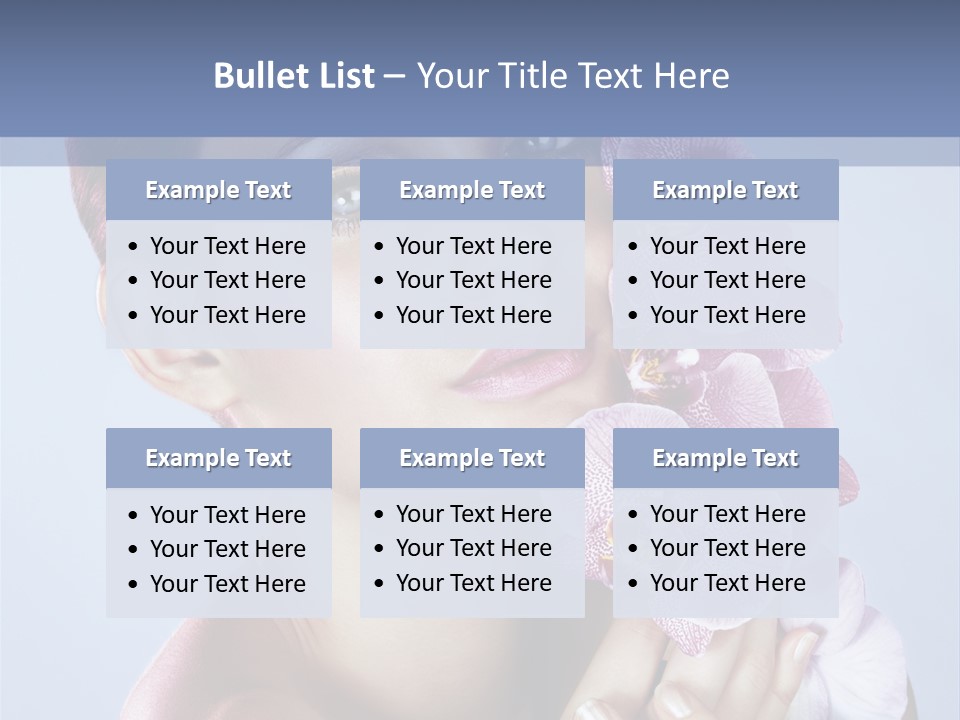 Holding Hand Freshness PowerPoint Template