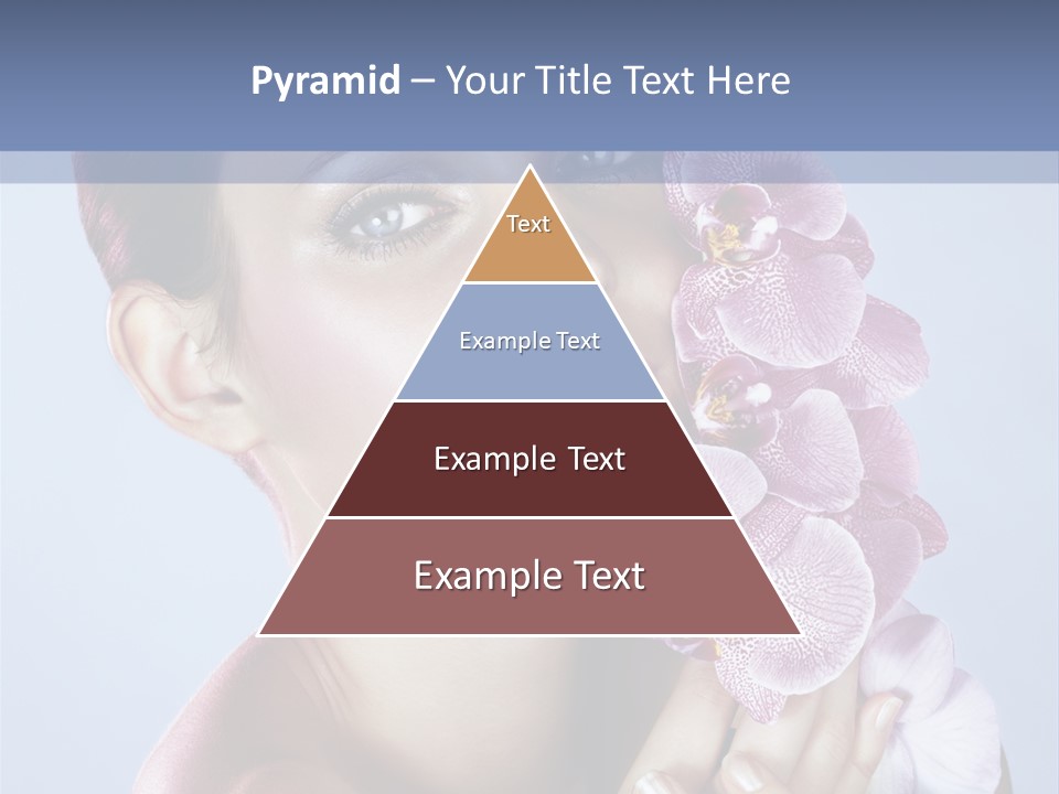 Holding Hand Freshness PowerPoint Template