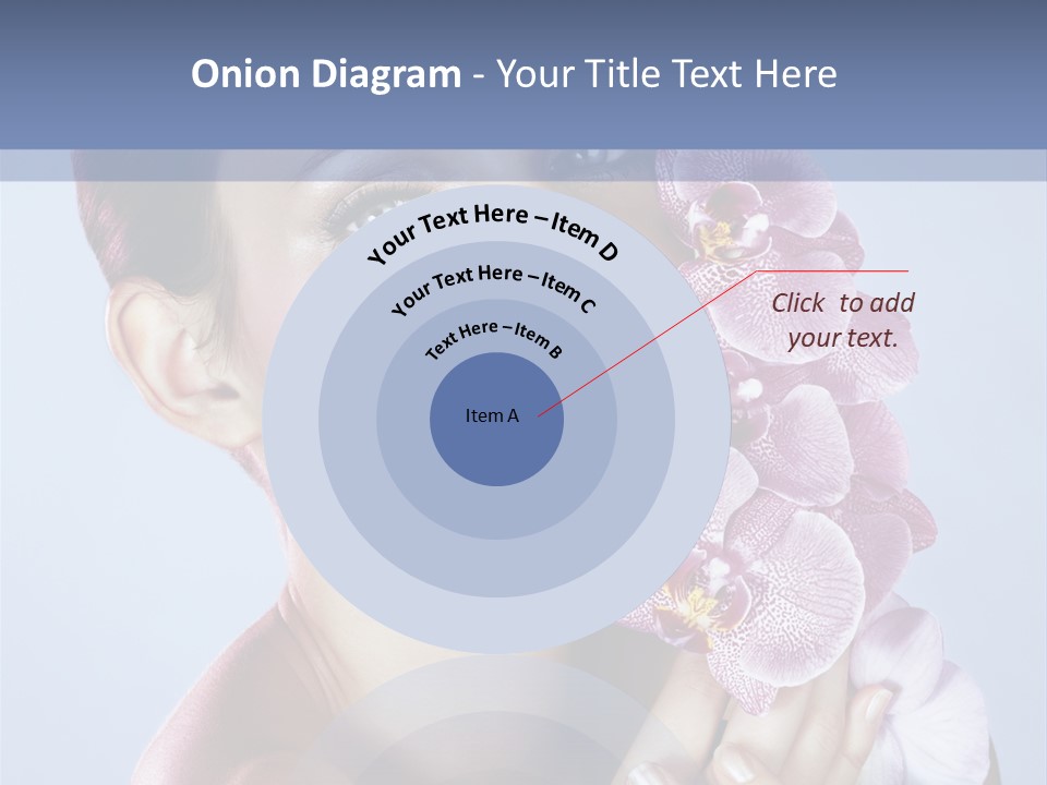 Holding Hand Freshness PowerPoint Template