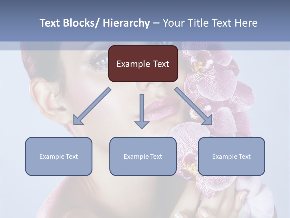 Holding Hand Freshness PowerPoint Template