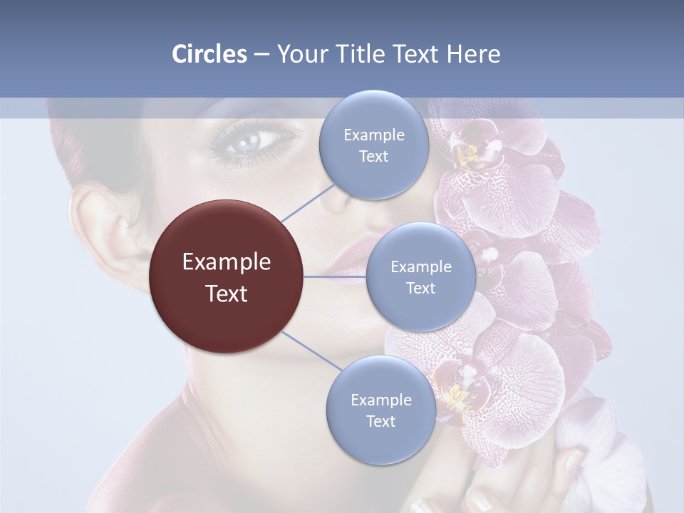 Holding Hand Freshness PowerPoint Template