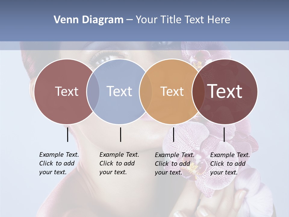 Holding Hand Freshness PowerPoint Template