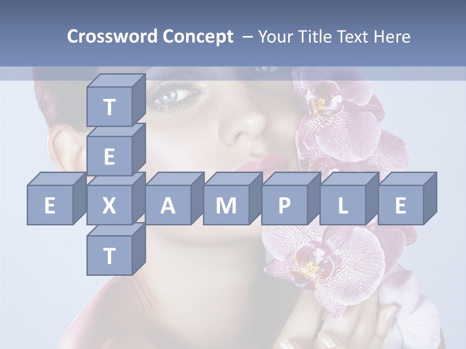 Holding Hand Freshness PowerPoint Template