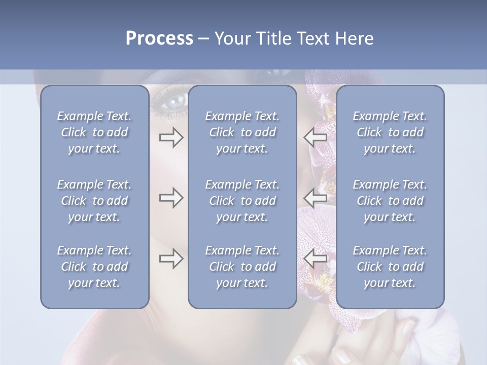 Holding Hand Freshness PowerPoint Template