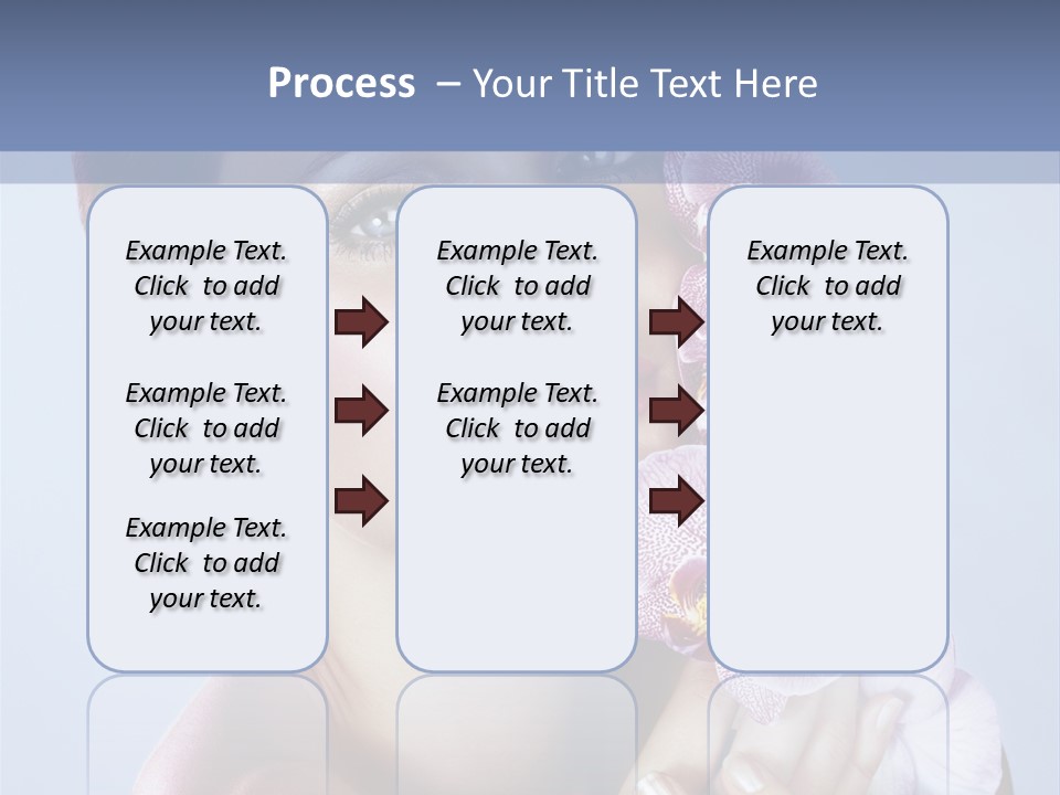 Holding Hand Freshness PowerPoint Template