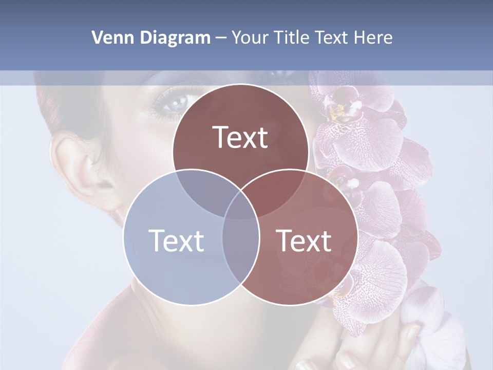 Holding Hand Freshness PowerPoint Template