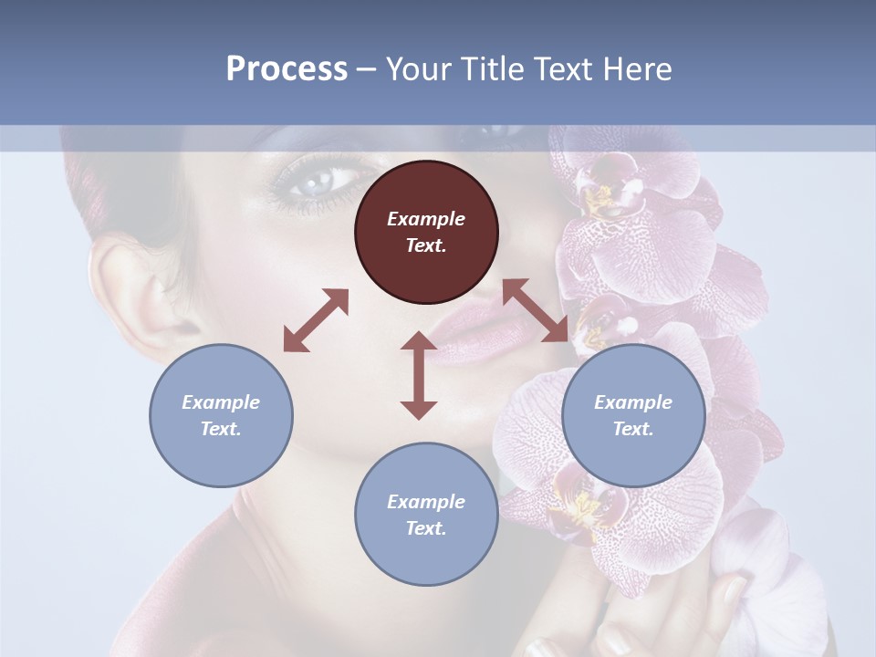 Holding Hand Freshness PowerPoint Template