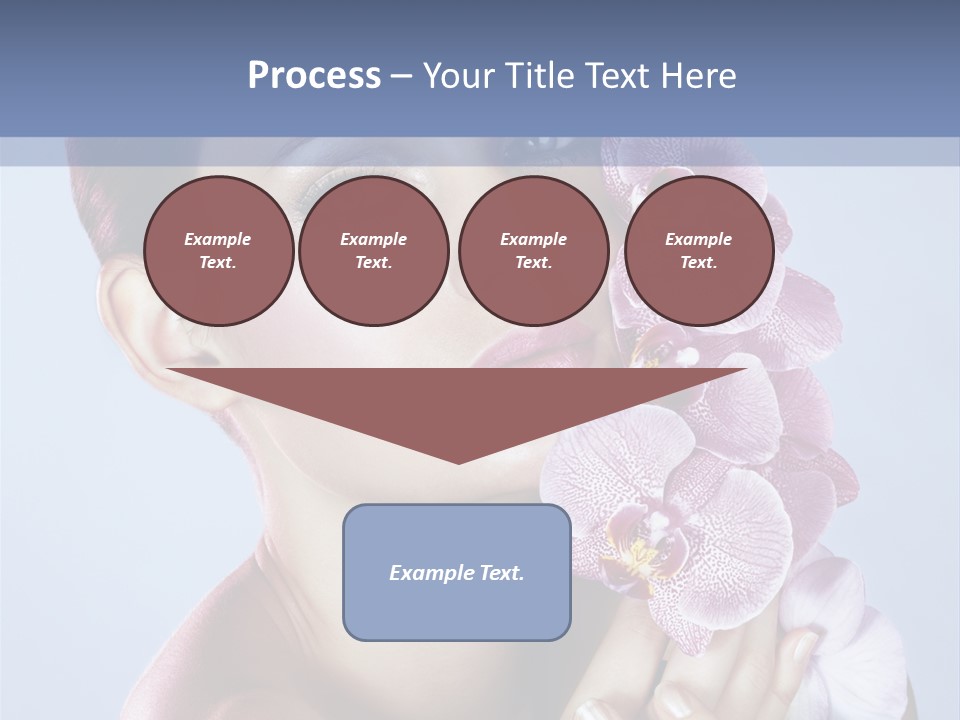 Holding Hand Freshness PowerPoint Template