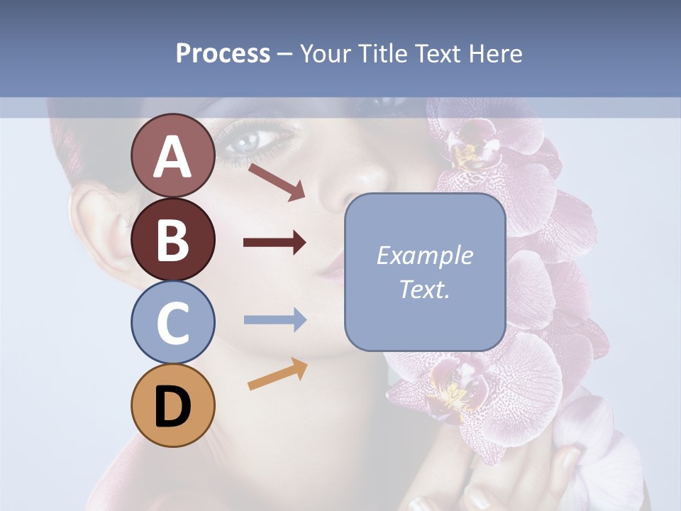 Holding Hand Freshness PowerPoint Template