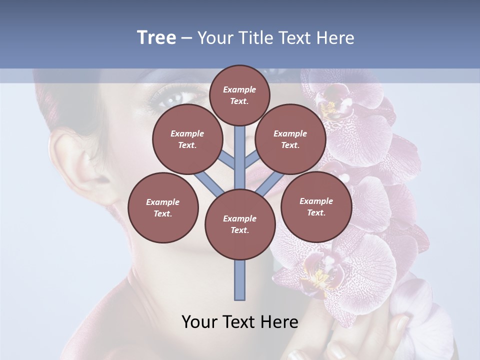 Holding Hand Freshness PowerPoint Template