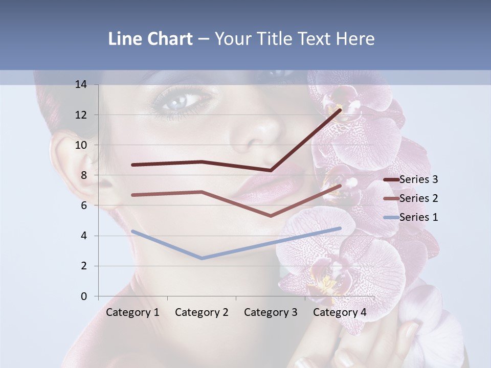 Holding Hand Freshness PowerPoint Template