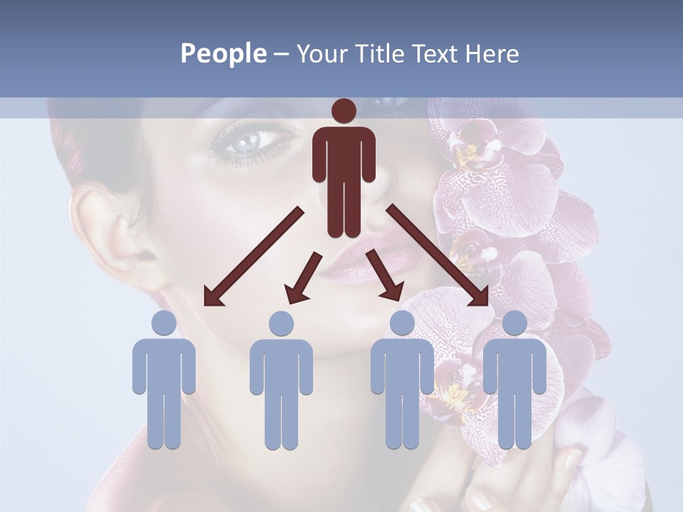 Holding Hand Freshness PowerPoint Template