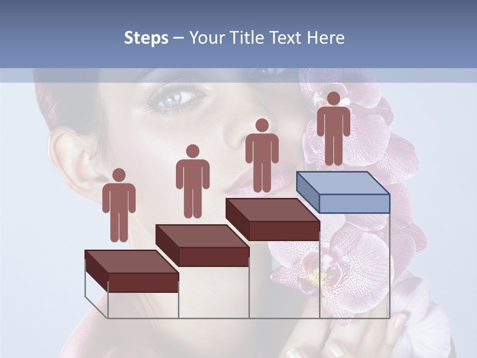 Holding Hand Freshness PowerPoint Template