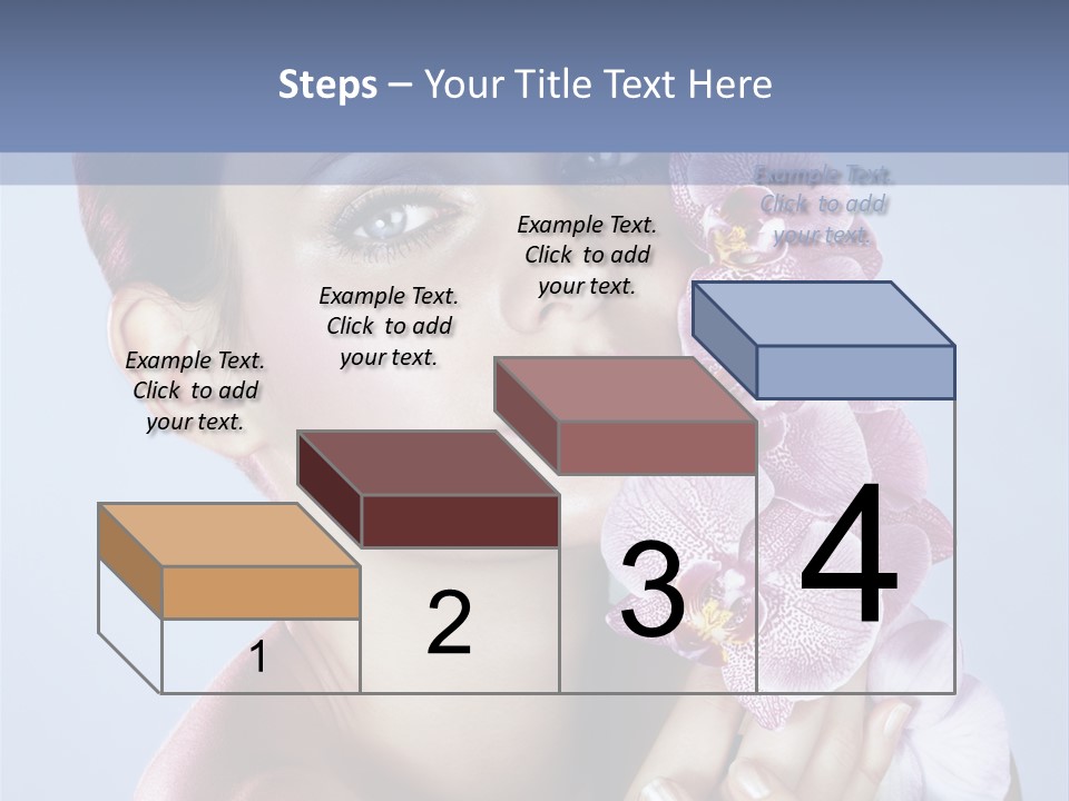 Holding Hand Freshness PowerPoint Template