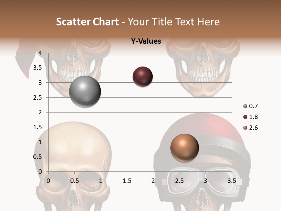 Yellow Blue Tricorn PowerPoint Template