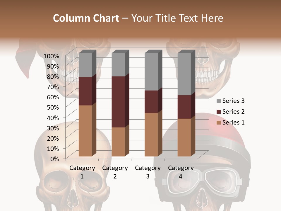 Yellow Blue Tricorn PowerPoint Template