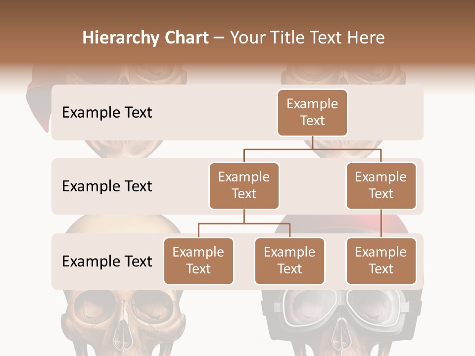 Yellow Blue Tricorn PowerPoint Template