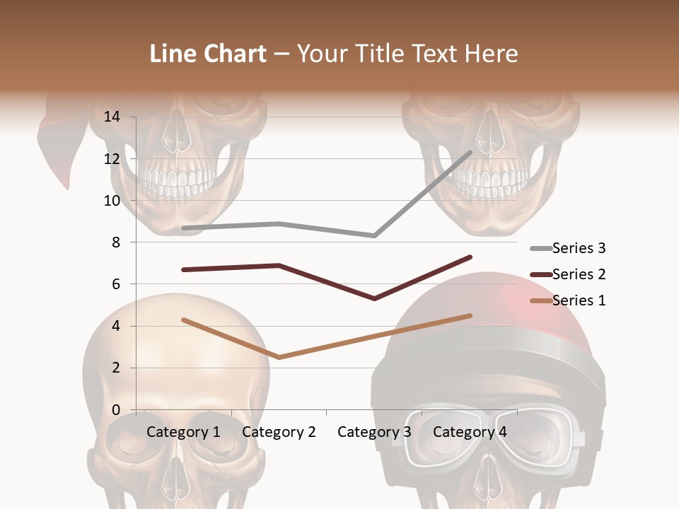 Yellow Blue Tricorn PowerPoint Template