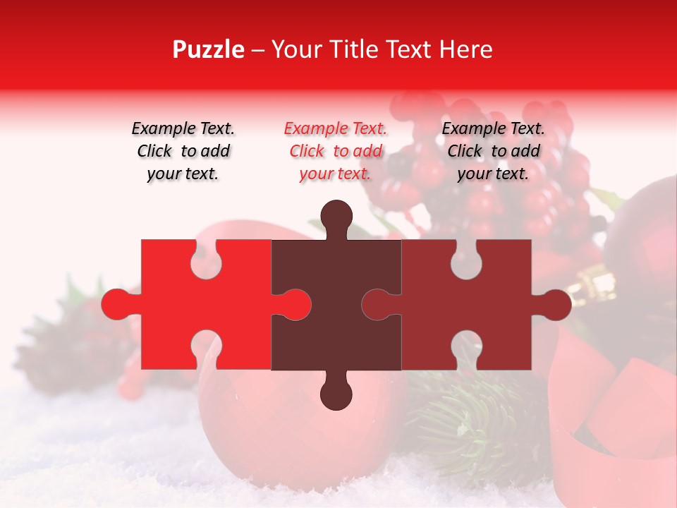 Text Bright Green PowerPoint Template