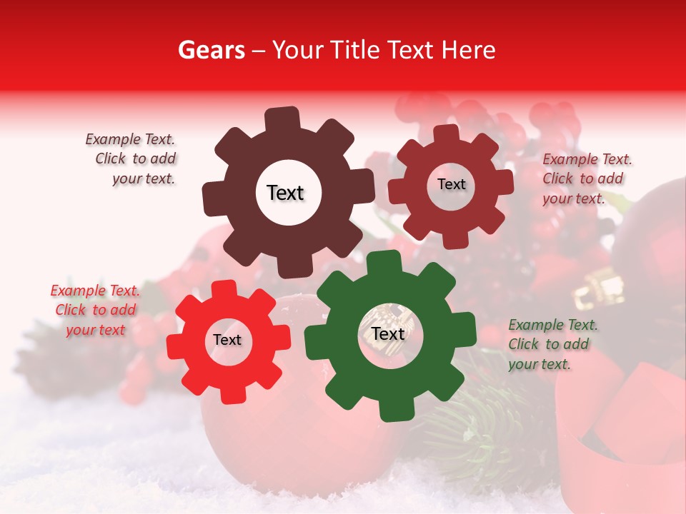 Text Bright Green PowerPoint Template