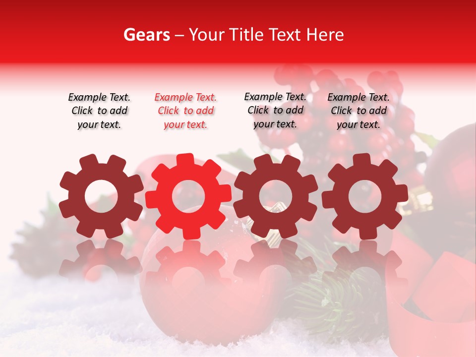 Text Bright Green PowerPoint Template